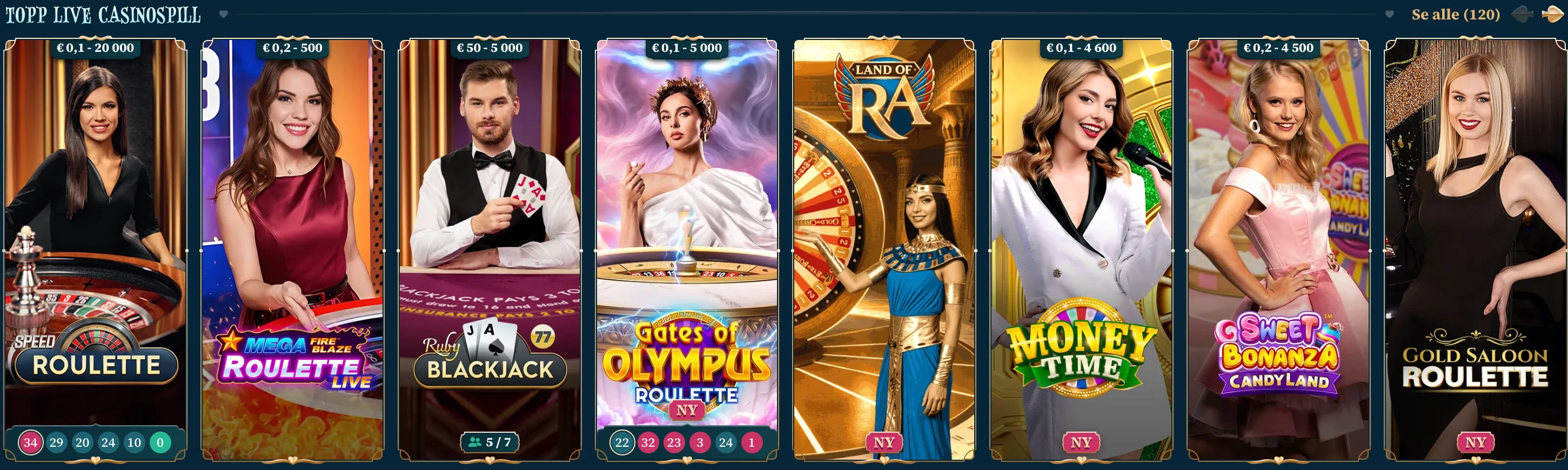 Betalice live casino